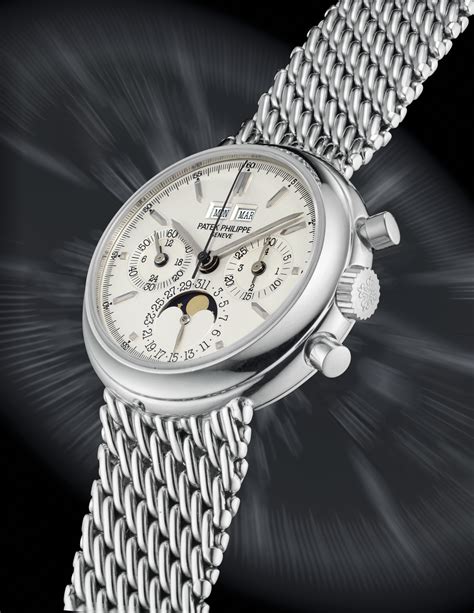 patek philippe platinum watch.